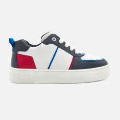 Baskets Et Tennis|Baskets Et Tennis-Jacadi Baskets enfant - MARINE/ROUGE