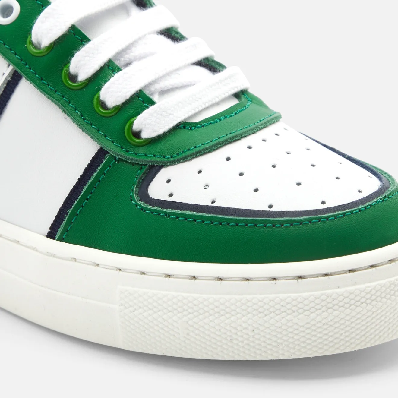 Baskets Et Tennis|Baskets Et Tennis-Jacadi Baskets enfant - MARINE/VERT