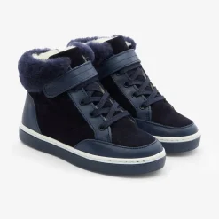 Chaussures Fourrées|Baskets Et Tennis-Jacadi Baskets fourrées enfant garçon - marine MARINE JACADI