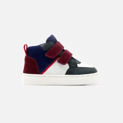 Baskets Et Tennis-Jacadi Baskets montantes bébé garçon - BLEU/ROUGE