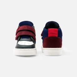 Baskets Et Tennis-Jacadi Baskets montantes bébé garçon - BLEU/ROUGE