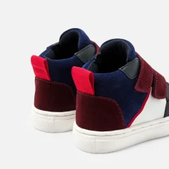 Baskets Et Tennis-Jacadi Baskets montantes bébé garçon - BLEU/ROUGE