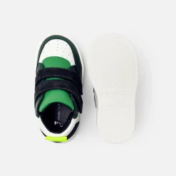 Baskets Et Tennis-Jacadi Baskets montantes bébé garçon - BLANC/VERT