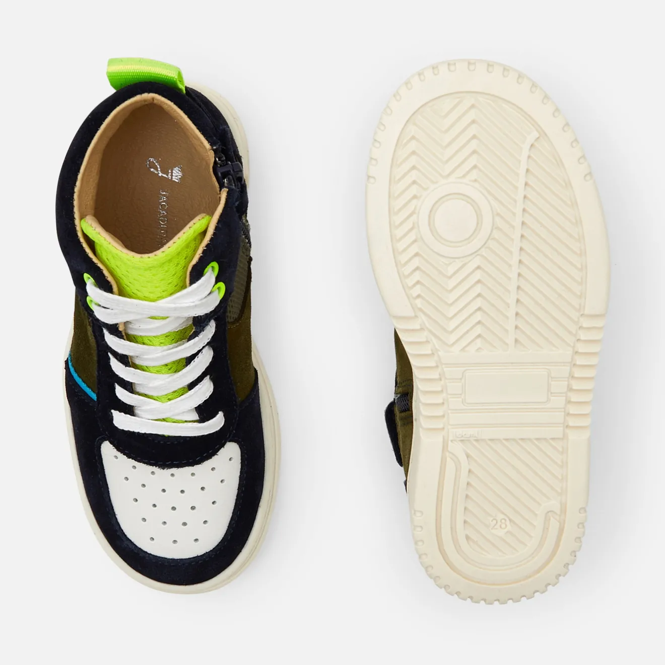 Baskets Et Tennis|Chaussures-Jacadi Baskets montantes enfant garçon - BLEU