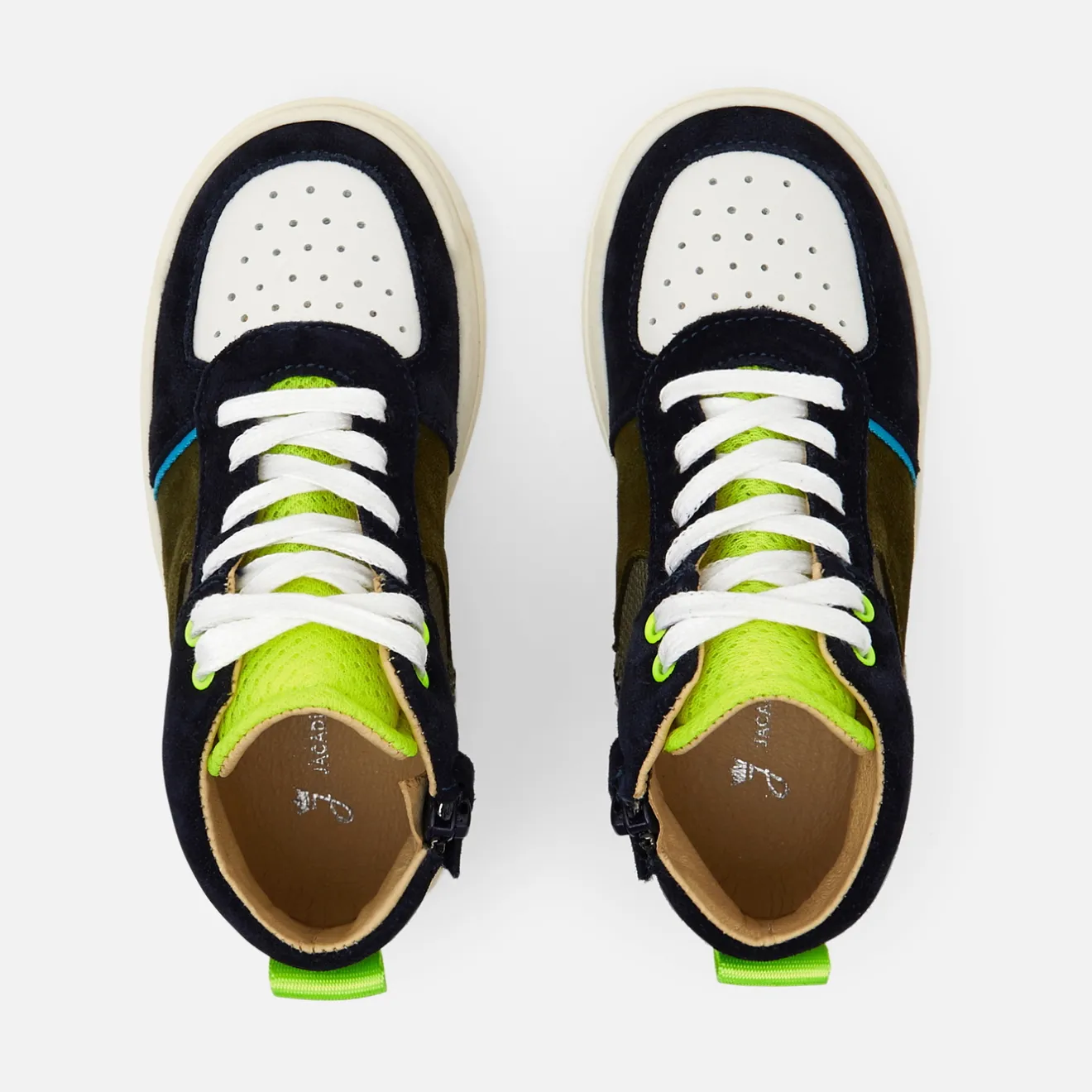 Baskets Et Tennis|Chaussures-Jacadi Baskets montantes enfant garçon - BLEU