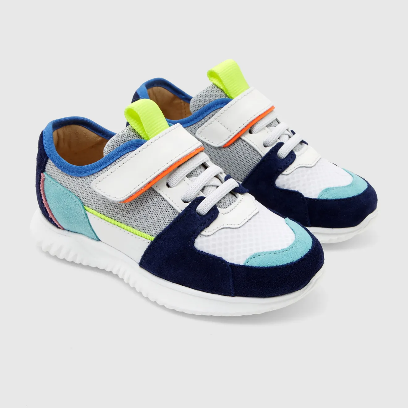 Baskets Et Tennis|Baskets Et Tennis-Jacadi Baskets running enfant - BLEU