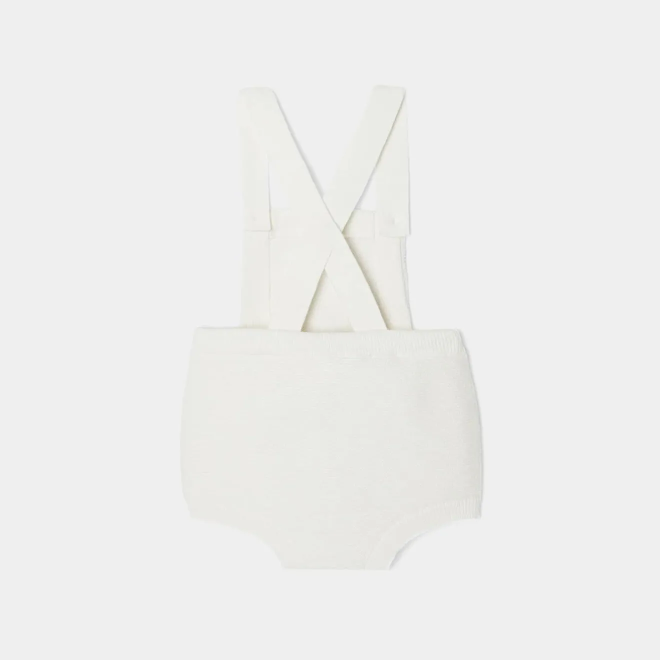 Combinaison, Barboteuse Et Ensemble-Jacadi Bloomer en tricot bébé garçon - blanc doux BLANC DOUX JACADI
