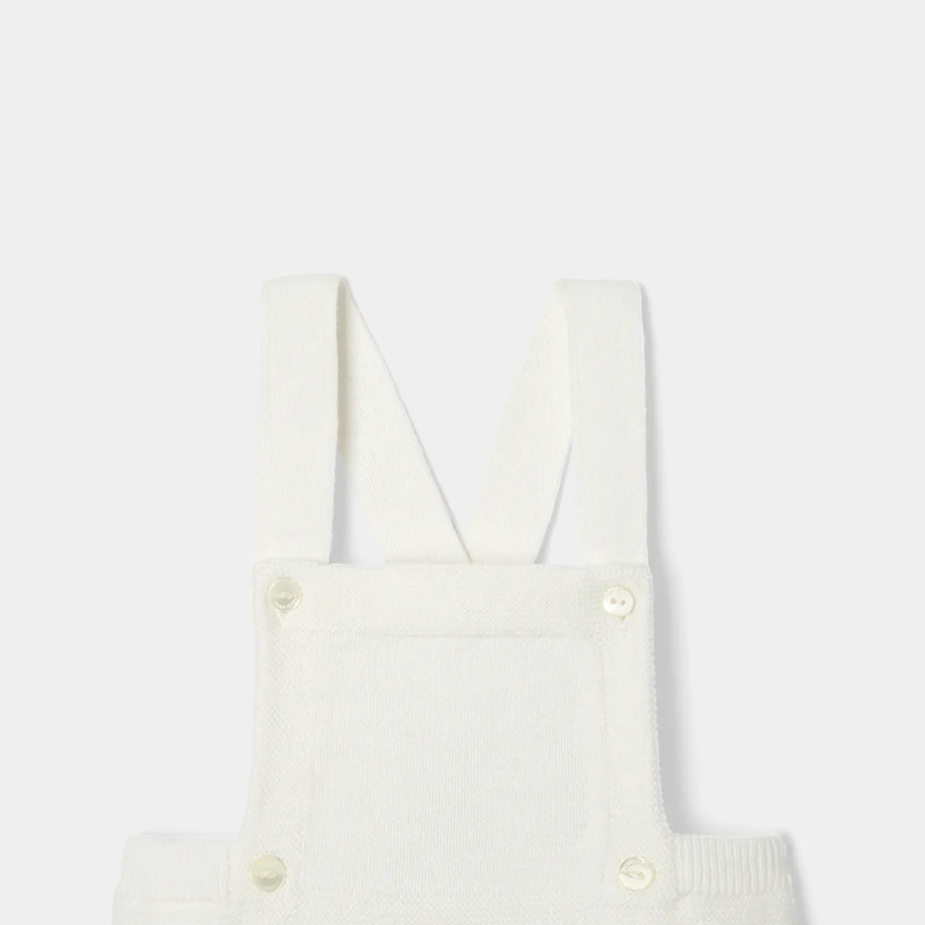 Combinaison, Barboteuse Et Ensemble-Jacadi Bloomer en tricot bébé garçon - blanc doux BLANC DOUX JACADI