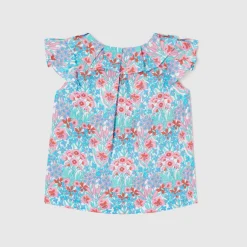 Blouse-Jacadi Blouse bébé fille en tissu Liberty - lore BLANC/MULTICO