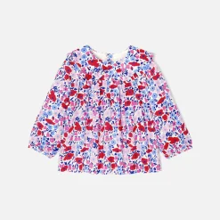 Blouse-Jacadi Blouse bébé fille en tissu Liberty - lore BLANC/MULTICO