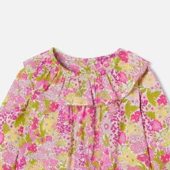 Blouse-Jacadi Blouse bébé fille en Tissu Liberty - lore BLANC/MULTICO