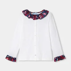 Blouse Et Chemise-Jacadi Blouse manches longues enfant fille - blanc BLANC JACADI