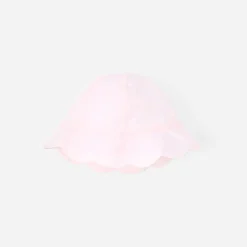 Accessoires-Jacadi Bob enfant fille à festons - rose pale ROSE PALE JACADI
