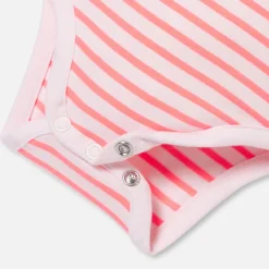 Body-Jacadi Body bébé fille rayé - lore ROSE/MULTICO