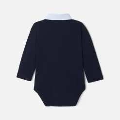 Body-Jacadi Body bébé garçon à col Oxford - marine MARINE JACADI