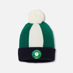Accessoires-Jacadi Bonnet enfant garçon - lore VERT/MULTICO