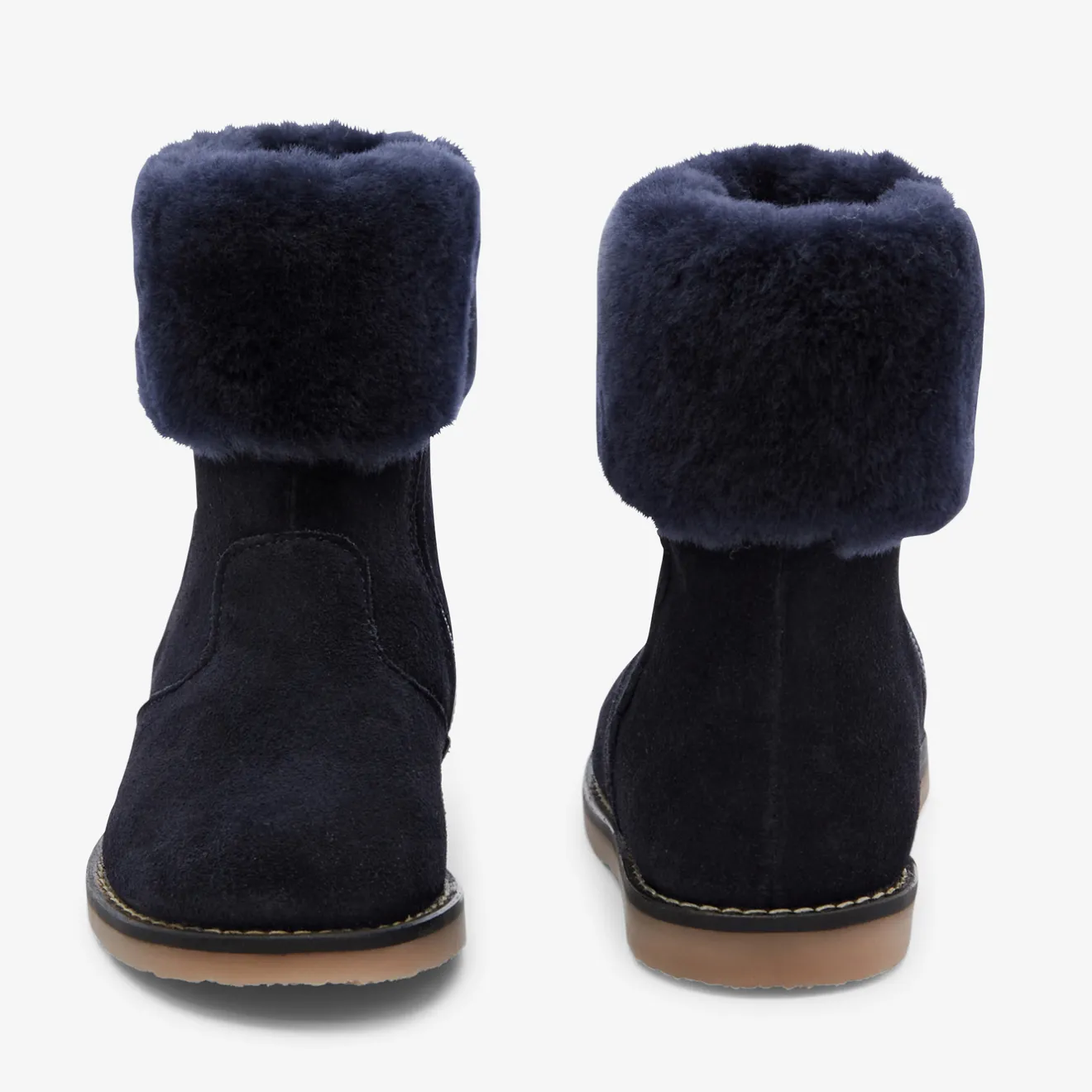Chaussures Fourrées|Chaussures-Jacadi Boots fourrées enfant fille - marine MARINE JACADI