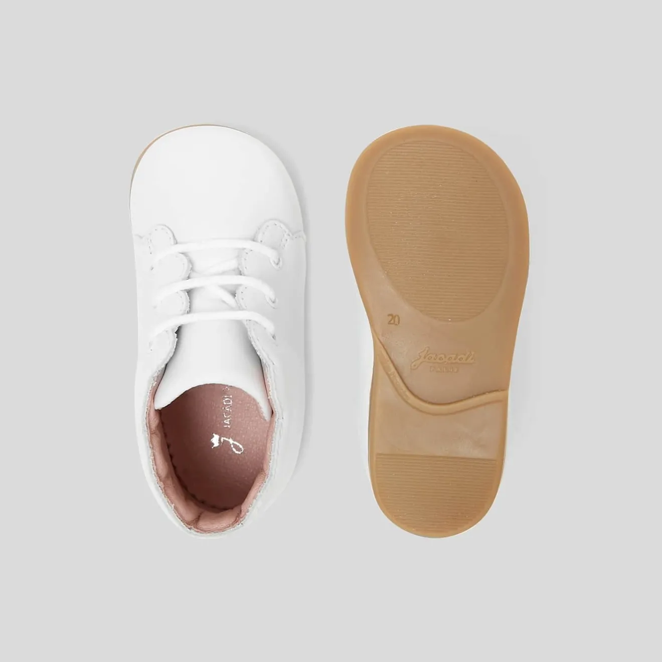 Boots Et Botillons|Chaussures-Jacadi Bottillons premiers pas bébé fille - blanc BLANC JACADI
