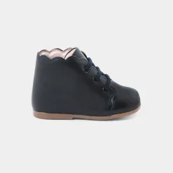 Boots Et Botillons|Chaussures-Jacadi Bottillons premiers pas bébé fille - marine MARINE JACADI