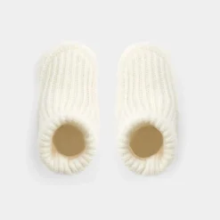 Accessoires-Jacadi Bottons bébé en cachemire - blanc doux BLANC DOUX JACADI