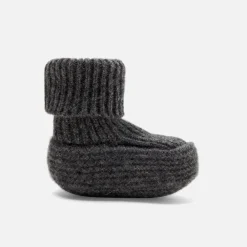 Accessoires-Jacadi Bottons bébé en cachemire - gris anthracite GRIS ANTHRACITE JACADI