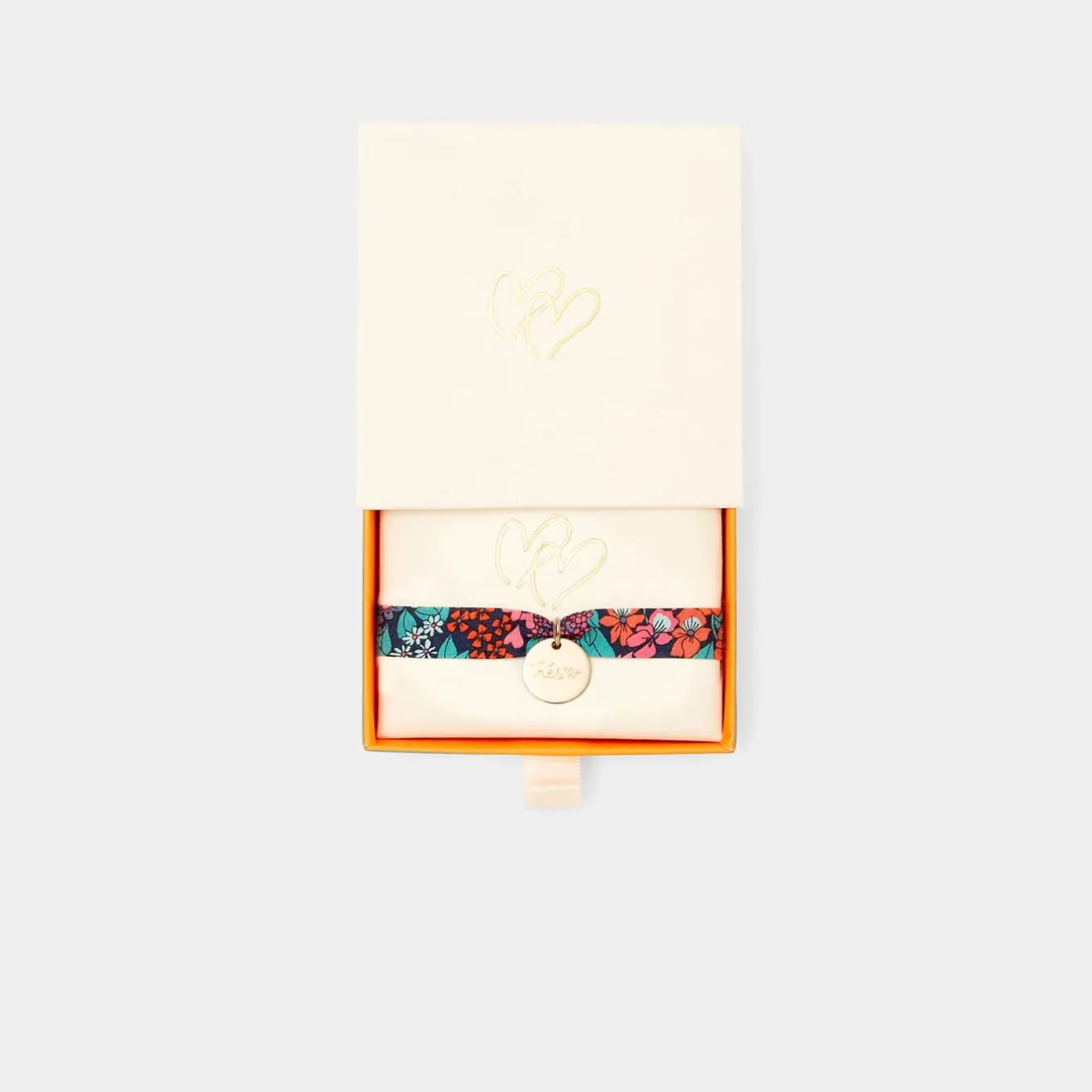 Accessoires-Jacadi Bracelet x Merci Maman doré - lore MARINE/MULTICO