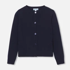 Pull, Sweat Et Cardigan-Jacadi Cardigan enfant fille - marine MARINE JACADI