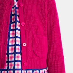 Pull, Sweat Et Cardigan-Jacadi Cardigan enfant fille - ROSE GRENADINE