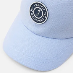 Accessoires|Accessoires-Jacadi Casquette enfant en Oxford - BLEU/BLANC