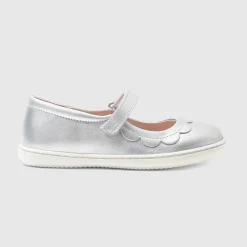 Babies, Charles Ix, Salomés Et Ballerines|Chaussures-Jacadi Charles IX enfant fille - ARGENT