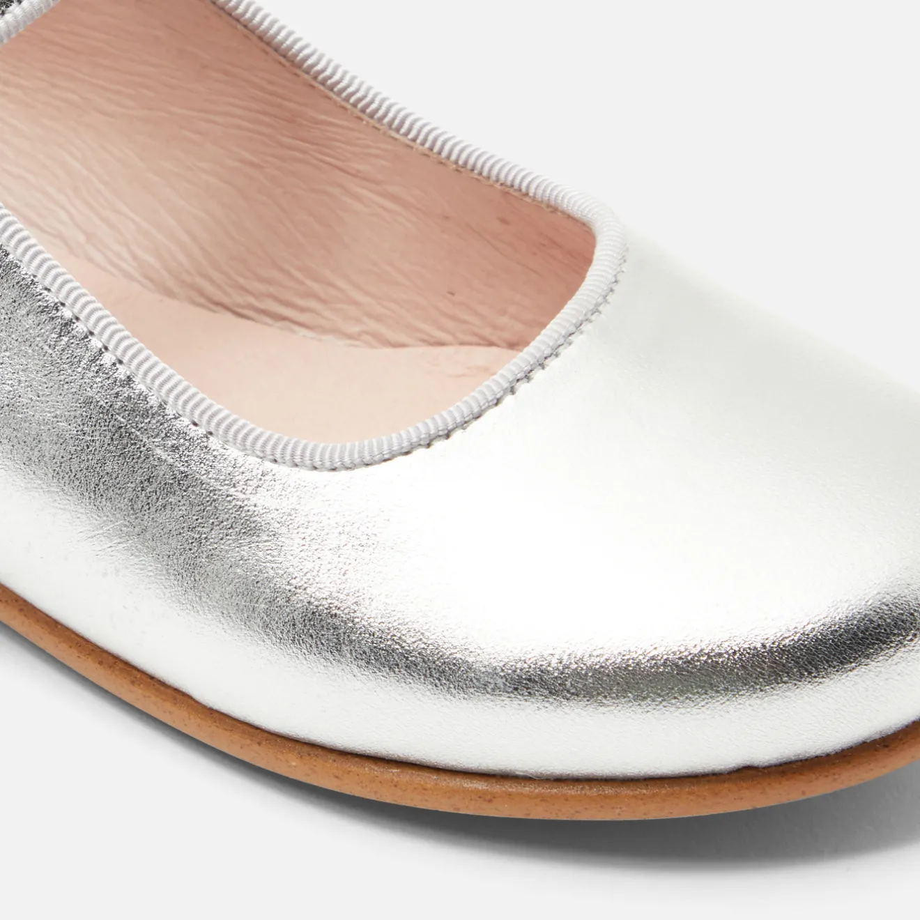 Babies, Charles Ix, Salomés Et Ballerines|Chaussures-Jacadi Charles IX enfant fille en cuir glacé - ARGENT
