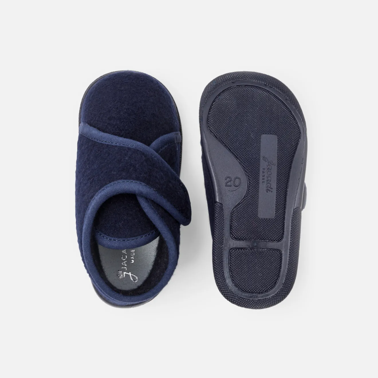 Chaussons-Jacadi Chaussons bébé garçon - marine MARINE JACADI