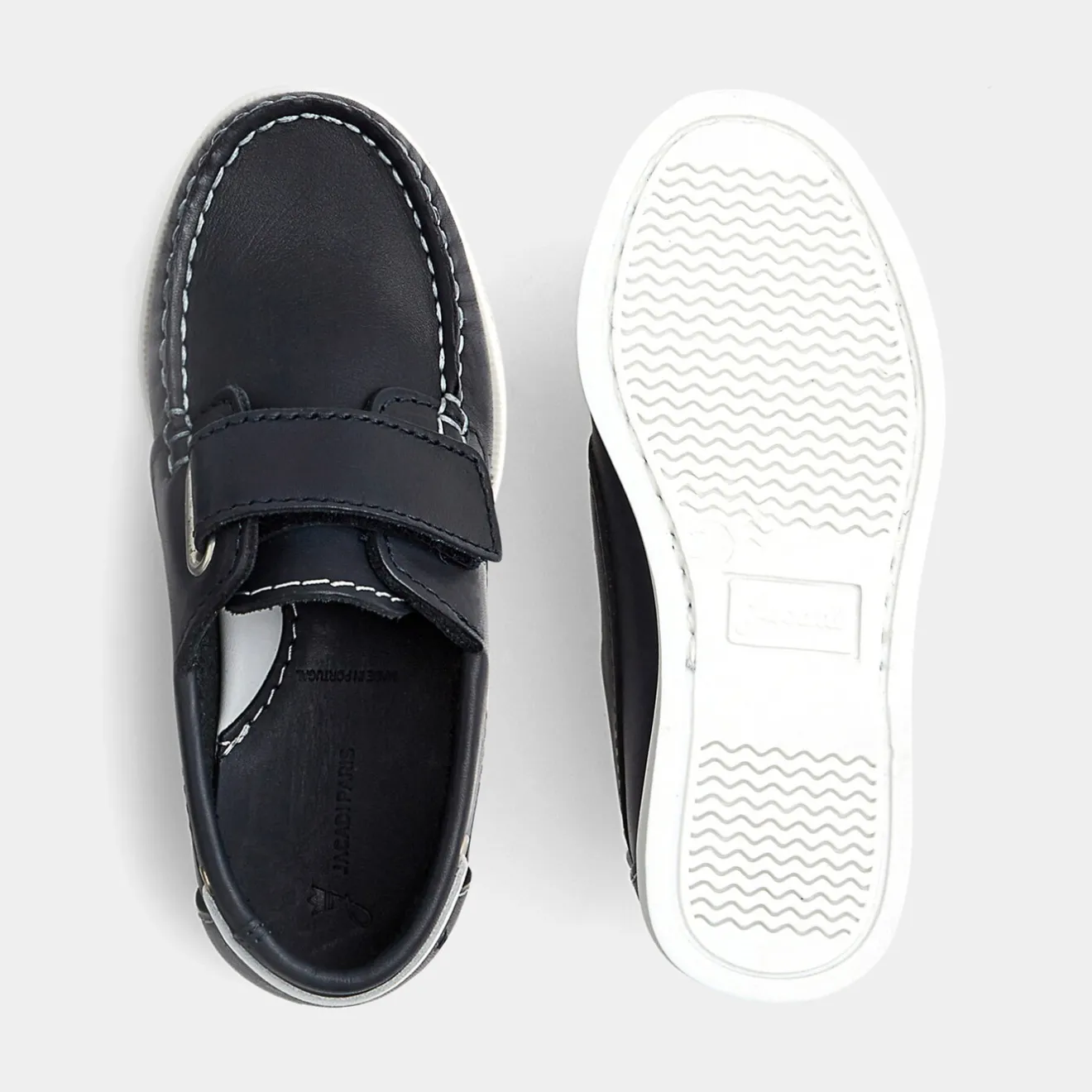 Chaussures|Chaussures Basses-Jacadi Chaussures bateau enfant garçon - marine MARINE JACADI