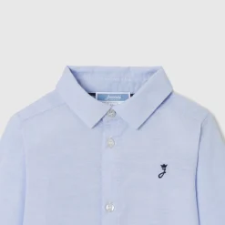 Chemise-Jacadi Chemise bébé garçon en Oxford - BLEU/BLANC