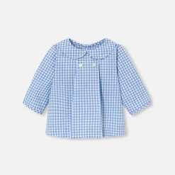 Blouse, Chemise Et T-Shirt-Jacadi Chemise bébé garçon en popeline - BLEU/BLANC