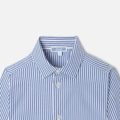 Chemise-Jacadi Chemise enfant à rayures - BLANC/BLEU