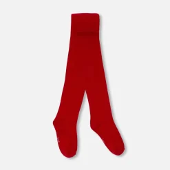 Accessoires-Jacadi Collants unis enfant fille - POURPRE