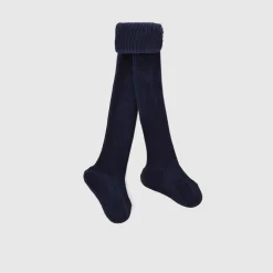 Accessoires-Jacadi Collants unis enfant fille - marine MARINE JACADI