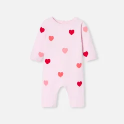 Combinaison, Barboteuse Et Ensemble-Jacadi Combinaison bébé fille - lore ROSE/MULTICO
