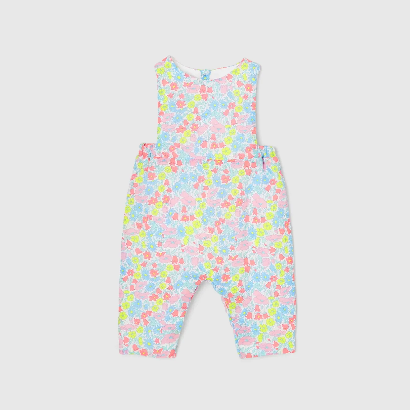 Combinaison, Barboteuse Et Ensemble-Jacadi Combinaison bébé fille en tissu Liberty - lore BLANC/MULTICO