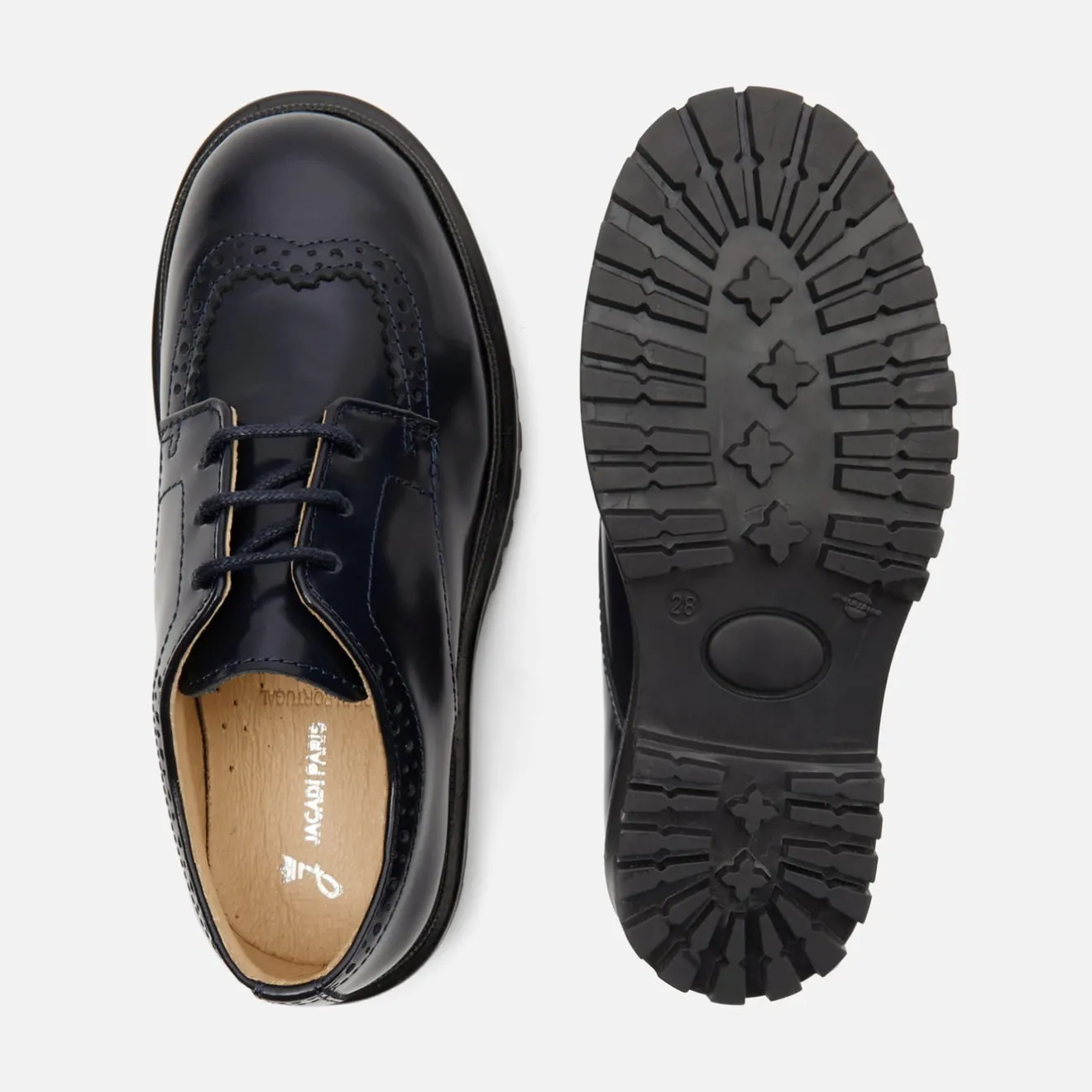 Chaussures Basses|Chaussures-Jacadi Derbies enfant garçon - marine MARINE JACADI