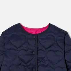 Manteau, Doudoune Et Veste-Jacadi Doudoune légère enfant fille - MARINE/ROSE