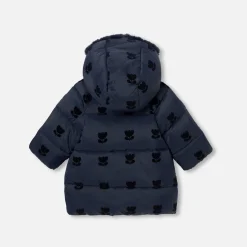 Manteaux, Vestes Et Combi Pilote-Jacadi Doudoune mi-longue bébé fille - marine MARINE JACADI