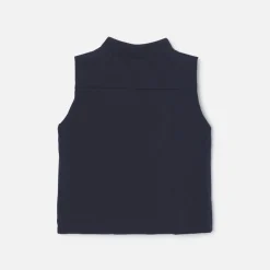 Manteaux, Vestes Et Combi Pilote-Jacadi Doudoune sans manches bébé garçon - MARINE/VERT