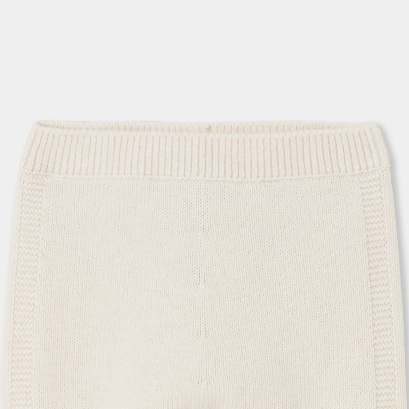 Combinaison, Barboteuse Et Ensemble-Jacadi Ensemble bébé fille en tricot - blanc doux BLANC DOUX JACADI