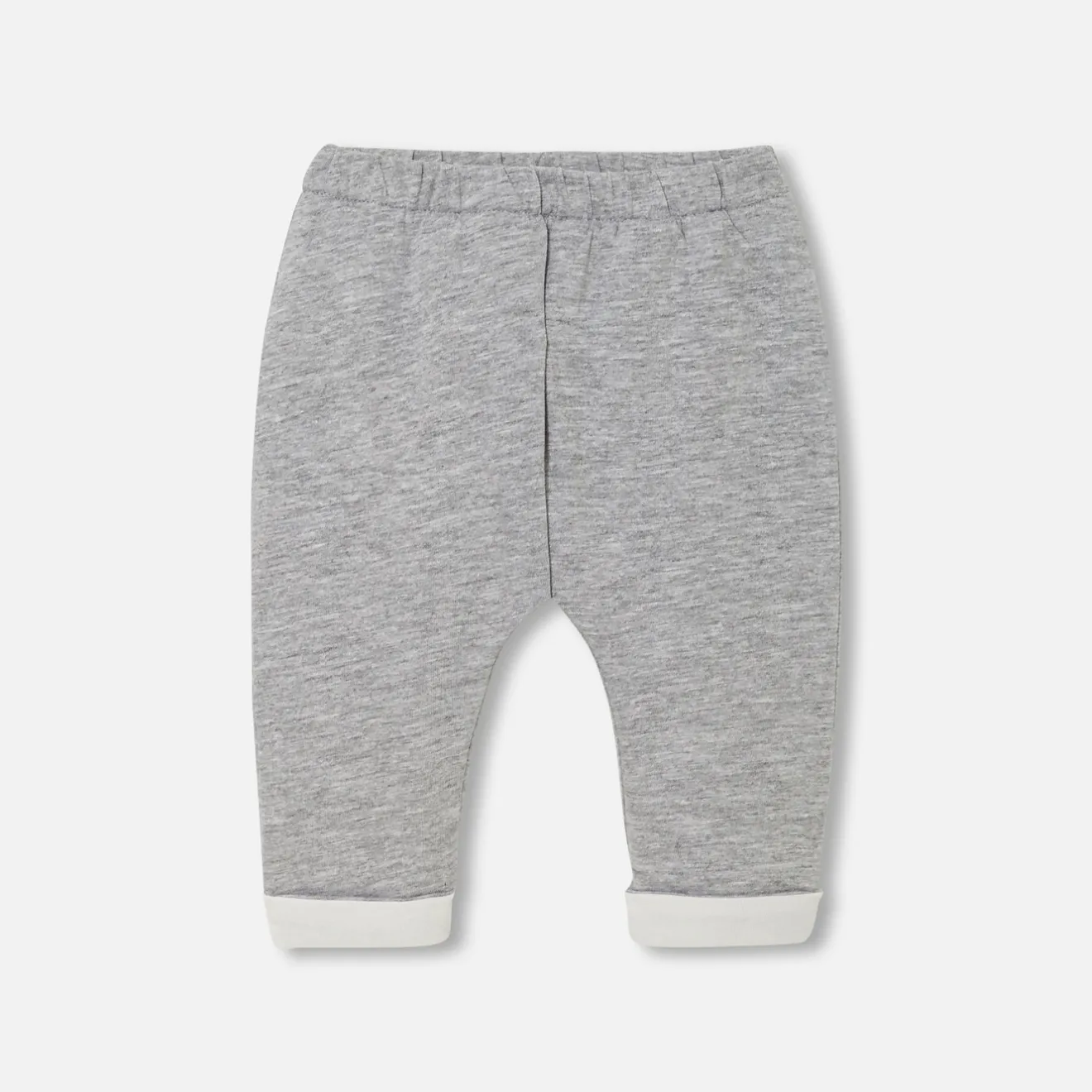 Combinaison, Barboteuse Et Ensemble-Jacadi Ensemble confort bébé en jersey - gris chine clair GRIS CHINE CLAIR JACADI