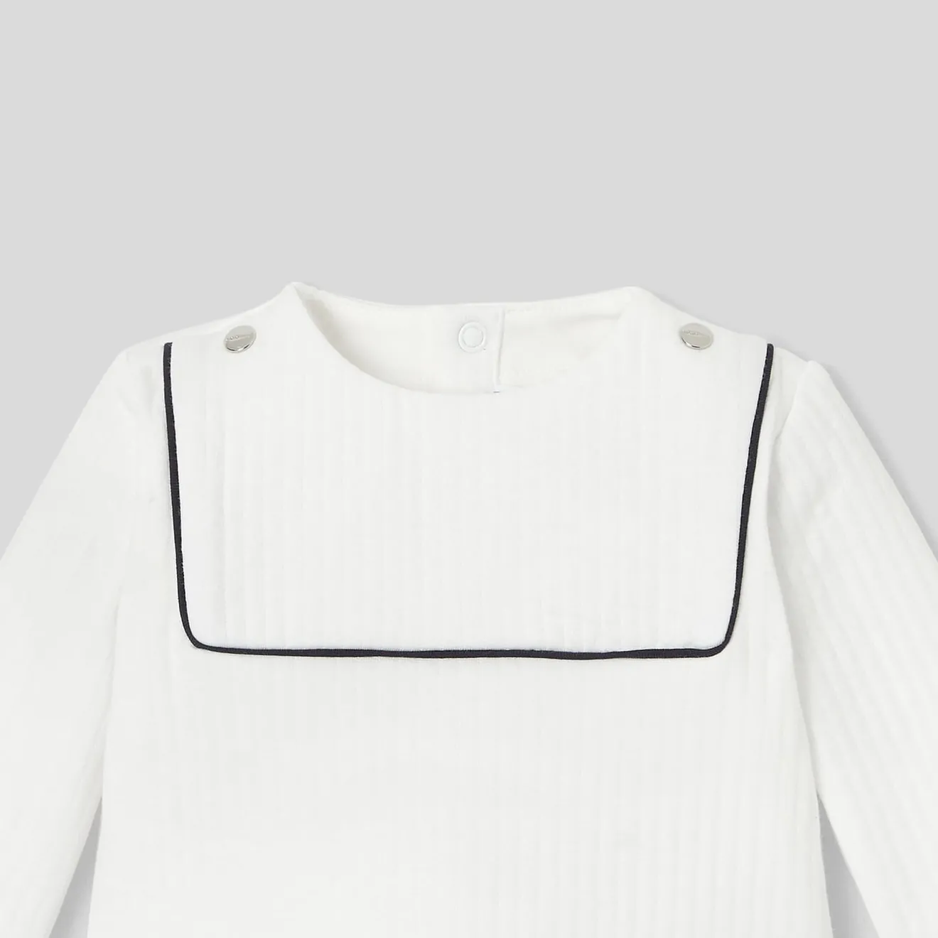 Combinaison, Barboteuse Et Ensemble-Jacadi Ensemble confort bébé garçon - blanc BLANC JACADI