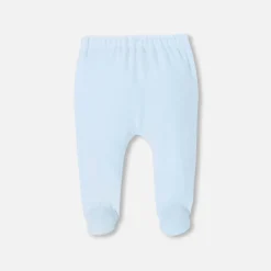 Combinaison, Barboteuse Et Ensemble-Jacadi Ensemble confort bébé garçon - BLEU PALE