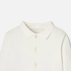 Pull, Sweat Et Cardigan-Jacadi Gilet bébé garçon cérémonie - blanc doux BLANC DOUX JACADI