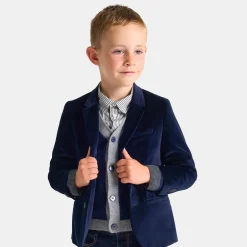 Pull, Sweat Et Cardigan-Jacadi Gilet enfant garçon - lore MARINE/MULTICO